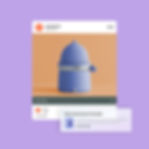 Instagram ad for a homeware brand called neewhome and a Google SERP result for the same brand.